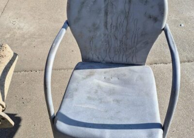 Dustless Metal Chair Single
