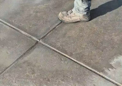 Dustless Oil on Driveway