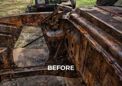 Engine Compartment before